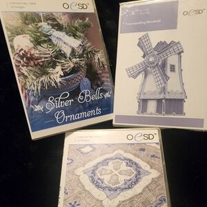 OESD Holiday Emboidery CD Designs, NWT, Bundle of 3 CDs